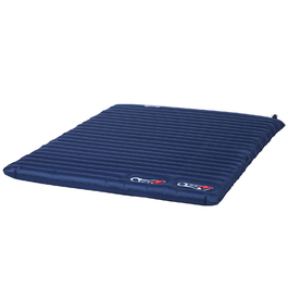Outsunny Inflatable Air Mattress, Blow-Up Bed, Camping Mat, Navy Blue, 195x138x10cm, made of PVC and Polyester Pongee