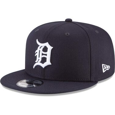 Кепка New Era 59Fifty MLB NBA Detroit Tigers, темно-синій, універсальний розмір
