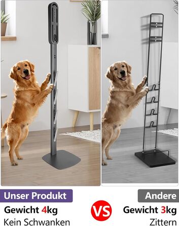 Кріплення та зарядний стан для пилососів Dyson V8–V15 та Gen5 – настінний тримач для акумуляторного пилососа з органайзером для насадок, щіток та кабелю, темно-сірий