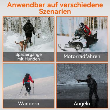 Обогрівальний жилет для чоловіків та жінок - USB жилет з 9 зонами нагріву та 3 рівнями температури, ідеальний для кемпінгу та піших прогулянок (Powerbank не входить до комплекту), чорний, 3XL