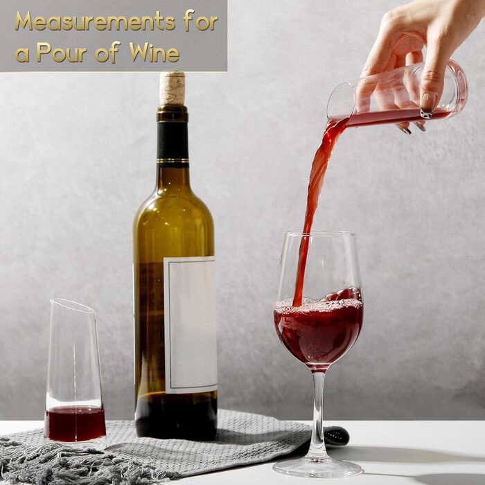 Mini Decanters, 180ml Small - Single Wine Decanter, Glass Wine Decanter Set, Single Glass Decanter, Set of 6