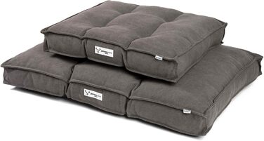 Килимок для собак JAMAXX з м'якою наповнювачем, знімний чохол, килимок-матрац для собак, дизайн Vintage Canvas, PDB1086 (M), 65 x 55 см