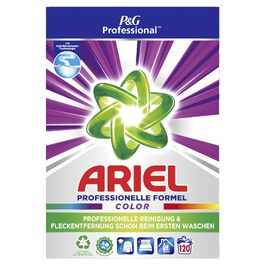 Пральний порошок Ariel Professional Color для кольорових речей, 7.8 кг, 120 циклів прання, професійний засіб для видалення плям