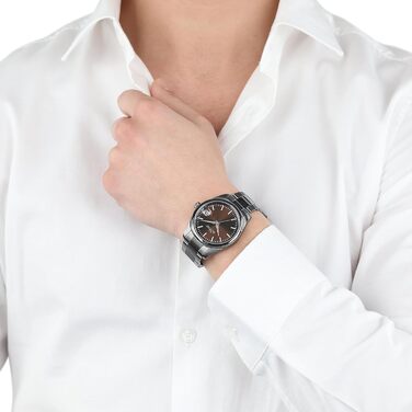 Годинник наручний чоловічий s.Oliver кварцовий аналоговий з нержавіючою сталлю, водостійкий 5 bar, у подарунковій коробці (IP Gun / Сірий)