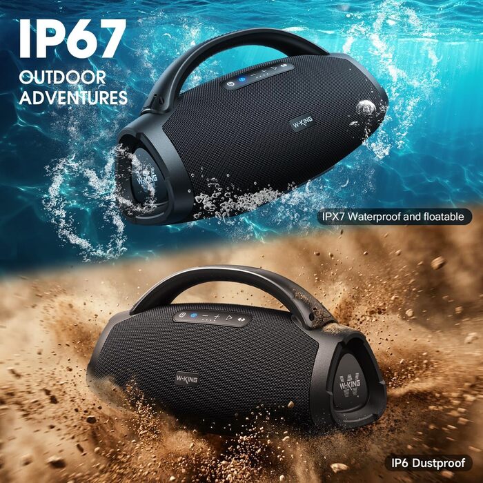W-KING 330W Bluetooth Колонка з Сабвуфером 7.5
