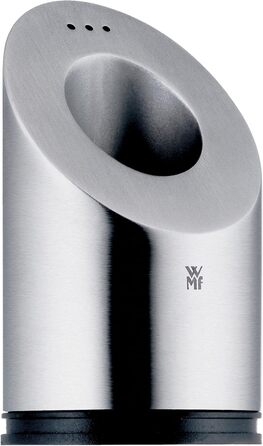 WMF Two-in-One Salt/Pepper Shaker Set, 2-piece, Salt Shaker, Pepper Shaker, Cromargan Stainless Steel, Brushed, Dishwasher Safe & Bel Gusto Salt and Pepper Shaker Set, 2-piece