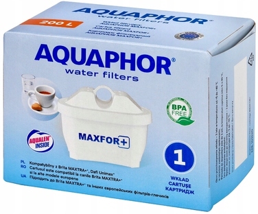 Смінні фільтрувальні картриджі Aquaphor Maxfor+, 10 шт.