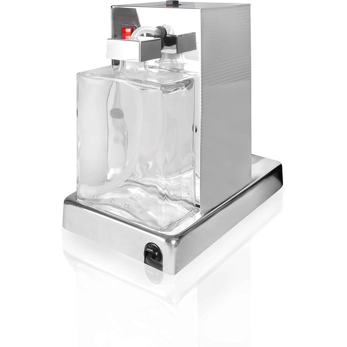 La Piccola Perla Italian Espresso Machine for ESE Pods - Environmentally Conscious and Economical in Consumption - For Standard ESE Pads 44mm PICP4S4GXX Silver