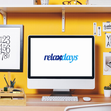 Relaxdays Bamboo Sortierkasten