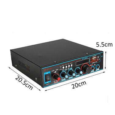Bluetooth підсилювач 800W для авто і дому HiFi стерео аудіо з MP3/SD/AUX, пульт
