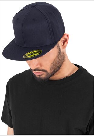 Кепка Flexfit Premium 210 Fitted Unisex (темно-синій, L-XL) - Базова модель, Casual, Streetwear