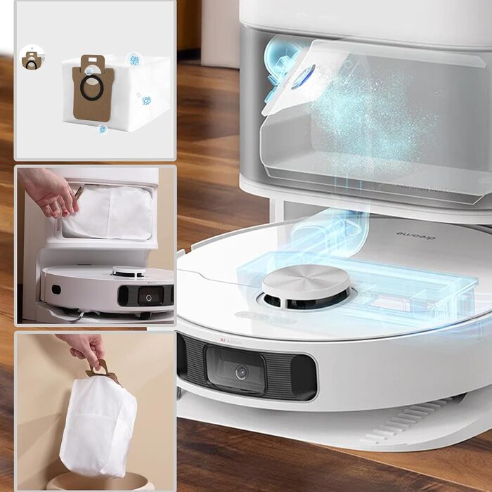 Набір аксесуарів Geoviizon для Dreame L10 Ultra/L10s Ultra: щітка, фільтри HEPA, мішки для пилу, щітки-бічні, моп-подушки (21 шт.)