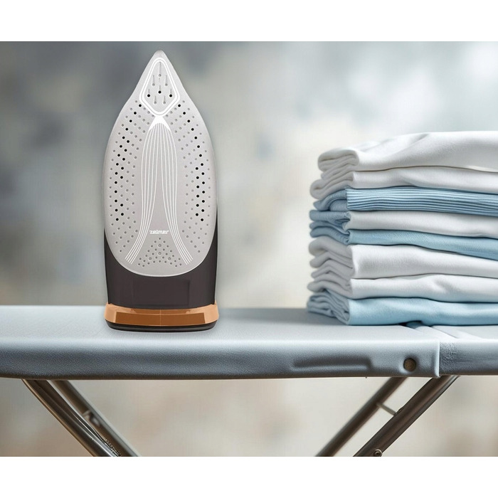 Бездротова праска Zelmer Argon, 3000 Вт, керамічна підошва, 450 мл, 40 г/хв