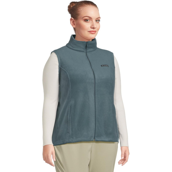 Жіночий жилет Columbia Benton Springs Plus Size з флісу, Everblue (S Petite)