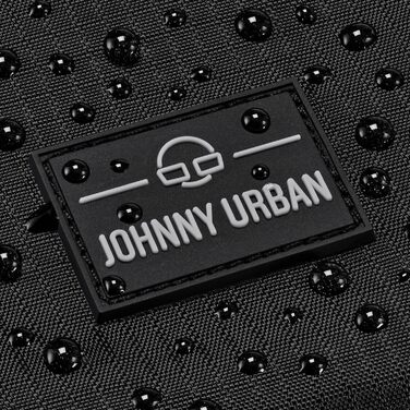 Чоловіча та жіноча сумка через плече Johnny Urban Jayden - маленька кросбоді сумка для фестивалів, відпочинку, подорожей. Стильна слінгова сумка, спортивна кишеня для телефону, водонепроникна (чорна)