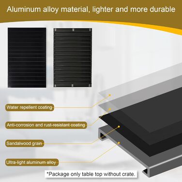 Алюмінієвий накрив для переноски собаки 91.4 см, складний, декоративний, для переносок 36' та 42' (чорний)