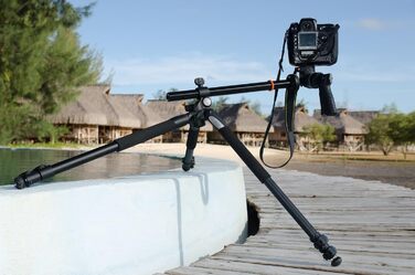 Штатив Vanguard Alta Pro 263AB 100 з кульковою головкою SBH-100 для Sony, Nikon, Canon DSLR, чорний (з пістолетним руків'ям GH-100)