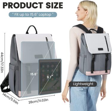 LOVEVOOK Рюкзак для жінок Елегантний 15.6