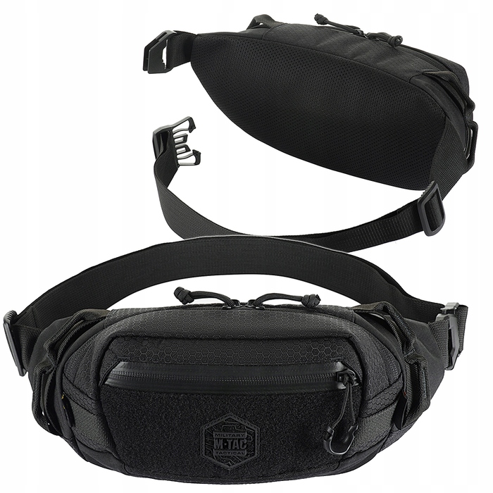 Поясна сумка-нерка M-Tac Torba Waist Bag Elite Hex, чорна