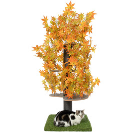 Дерево для котів Kratzbaum Natur - багатоярусне, з висувними елементами, 160 см, безпечні матеріали, патентована міцність