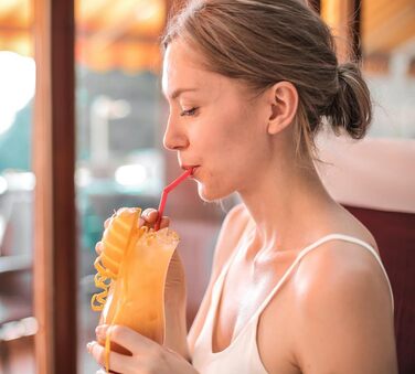 Склянки для коктейлів Nexboraque Hurricane-Glas, 400 мл, 6 шт., Піна Колада, прозорі скляні келихи для води, соків, напоїв, пива