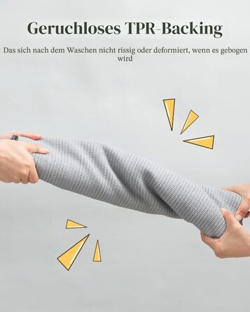 Килимок для дому Black 50 x 80 см, вологостійкий, антиковзаючий. Підходить для входу, коридору, саду, дому та тварин. Прямокутна форма, чорний колір