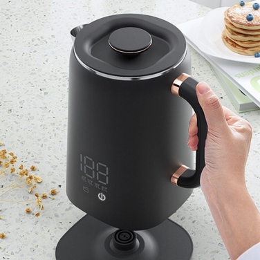 Електричний чайник Lehmann Aqua Black 20, 1500 Вт, 1,7 л, чорний