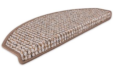 Ступінчасті килимки Kettelservice-Metzker Gera (світло-коричневі, 15 шт.) - для сходів