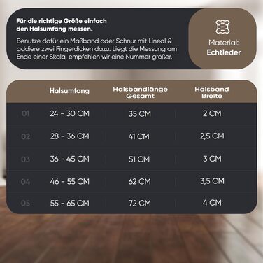 Мінімалістичний шкіряний нашийник для собак Michur Minimo, чорний, різні розміри (36-45 см)
