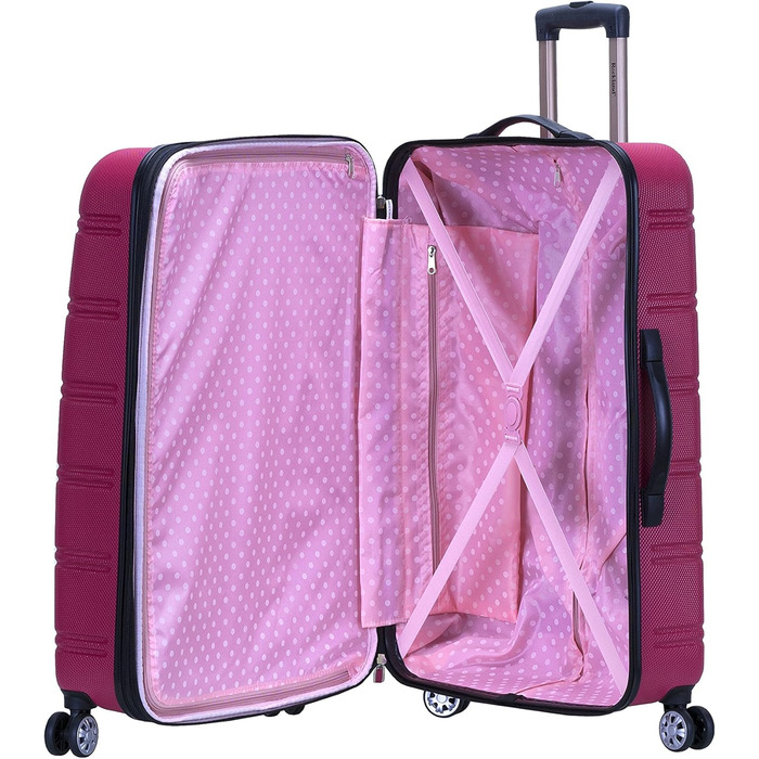 Чемодан для велосипеда Rockland Melbourne Hardside, розширюваний, 2 шт (20'/28'), Magenta