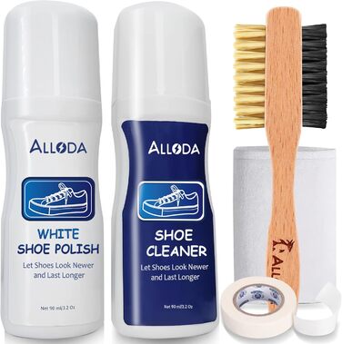 Shoe Cleaner + Shoe Brightener, Sneaker Cleaner, Shoe Cleaning Set, Alloda