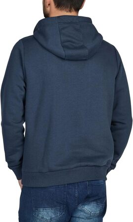 Чоловічий худі riverso Regular Fit RIVNiklas з перехресним коміром, темно-синій (Navy), розмір 3XL