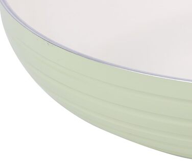 Набір сковорідок Swan SWPS5020GN, 5 шт., ретро-дизайн, алюміній, зелений, 29.5x47x18 см