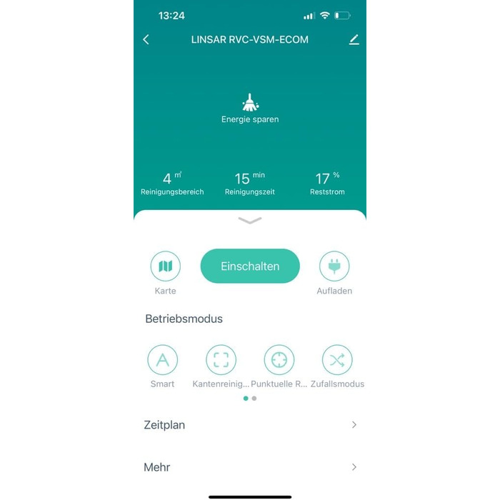 Робот-пилосос з функцією миття - 3 в 1. З пультом дистанційного керування, акумулятор 120 хв, для твердих підлог, килимів, шерсті тварин. Чорний.