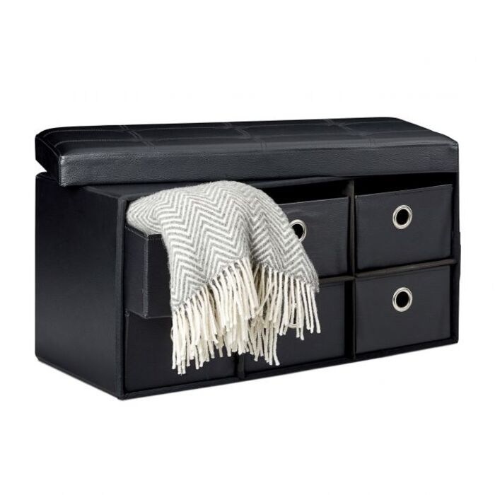 Relaxdays Storage Bench