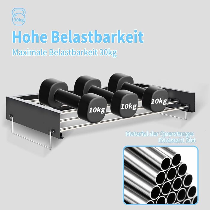 Настінний сушильник для білизни з 80 см штангами, 5 ліній сушіння, розкладний, для дому та вулиці, чорний, 80 см