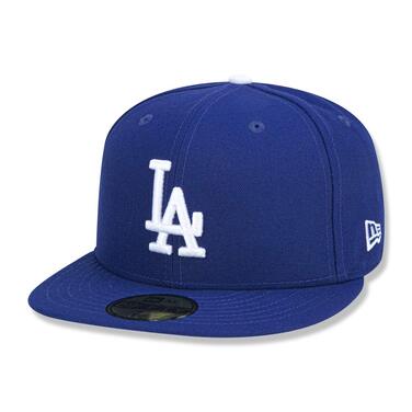 Кепка New Era 59Fifty OTC LA Dodgers синя бейсболка з прямим козирком, чоловіча, оригінал