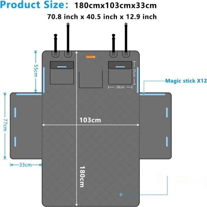 Захист для багажника автомобіля Smart #1 2023-pr: вологостійкий, стійкий до подряпин, килимок для собак, захист багажника з боковими захистами
