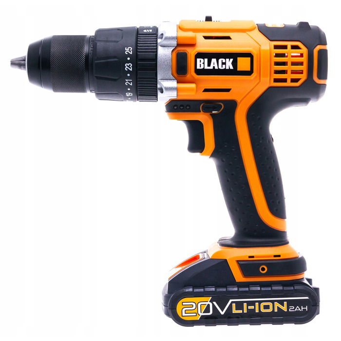 Акумуляторний шурупокрут Black+Decker 18 В BDCHD18K1B2