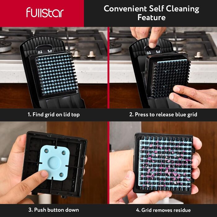 Мандоліна для овочів та фруктів 14-в-1 PRO з нержавіючої сталі, чорна: слайсер, шинковка, тертак, нарізчик для огірків, цибулі, картоплі, сиру