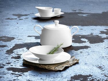 Seltmann Weiden 001.737230 Fashion white sauce boat 0.60 L, Porcelain