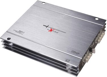Excalibur X600.2 – автомобільний підсилювач 2-канальний, 2×600 Вт MOSFET, Hi-Fi, автопідсилювач з бас-бустом, 1200 Вт максимум, 2 Ом, змінна частотна фільтрація
