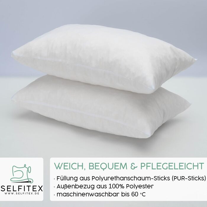 Комплект з 2-х декоративних подушок Selfitex 30x50 см з наповнювачем, яскраві диванні подушки з чохлом на блискавці, трикутний візерунок, преміум якість, для софи та кімнатного декору