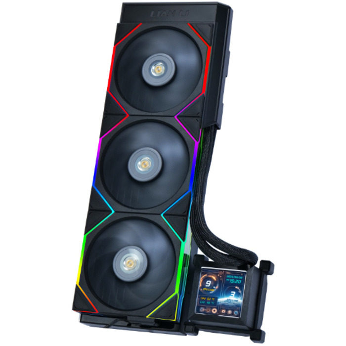 Рідинке охолодження Lian Li HydroShift LCD 360S, Чорний