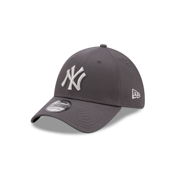 Кепка New Era New York Yankees MLB Essential Grey 39Thirty Stretch (L-XL)
