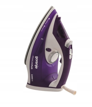 Парова праска Gorenje SIH2200BBC 2200 Вт, 280 мл, AntiCalc, AntiDrip, висока потужність