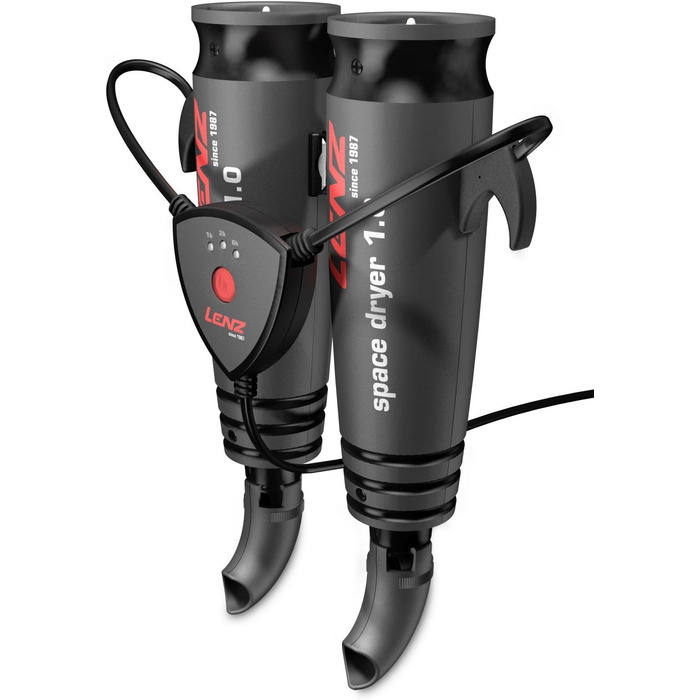 Space Dryer 1.0 Shoe, Textile, and Glove Dryer 240 Volt, Black