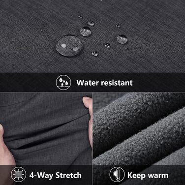 Жіноча легка софтшеллова жилетка 33,000ft - водонепроникна, вітрозахисна, для бігу, гольфу, туризму (48, Темно-сірий)