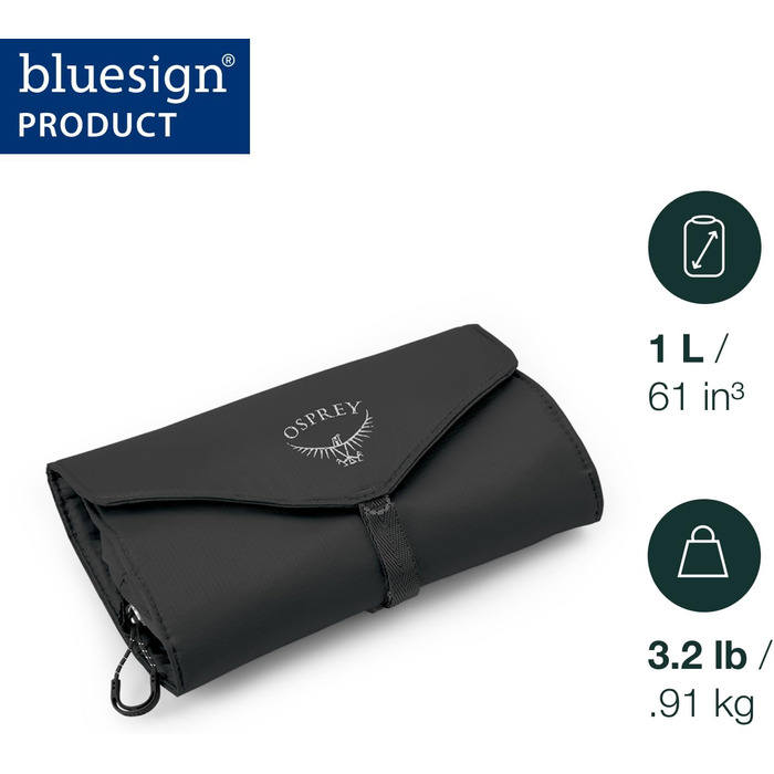 Органайзер для рюкзака Osprey Ultralight Roll - чорний, 1 шт.