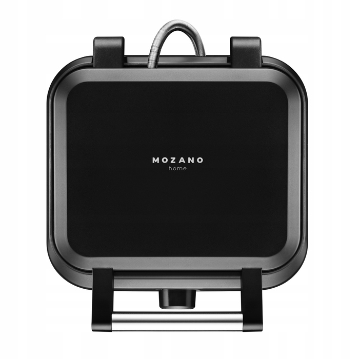 Вафельниця Mozano Smart 1500W, чорна (на 2 великі вафлі)